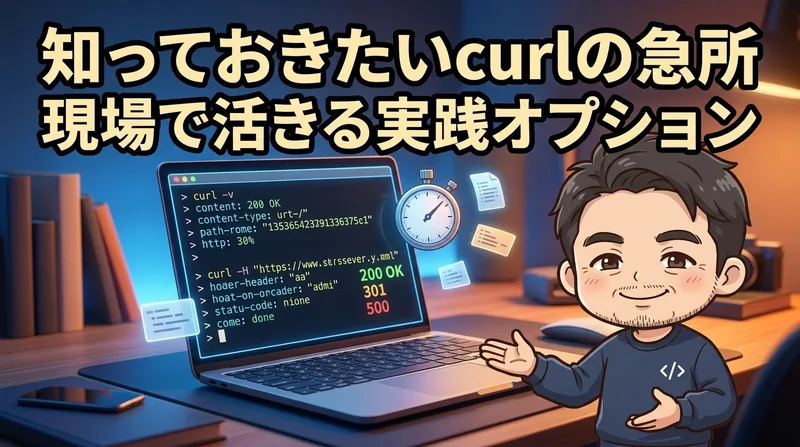 単なるリクエスト送信で終わらせない。現場で役立つ「curl」の知られざる実践オプション