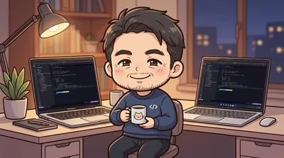 MacとWindowsで統一されたWezTerm環境に満足する様子