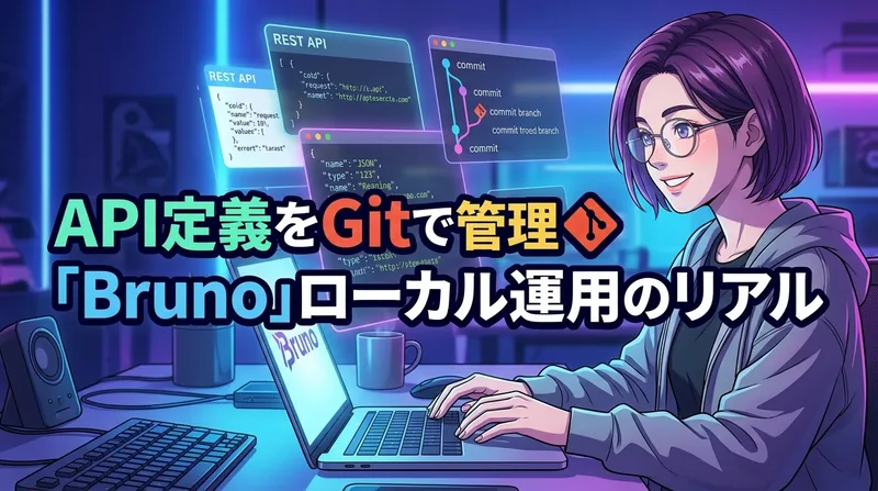 Postmanのクラウド同期に疲れたエンジニアへ。GitでAPI定義を管理する「Bruno」のローカルファーストな実務運用