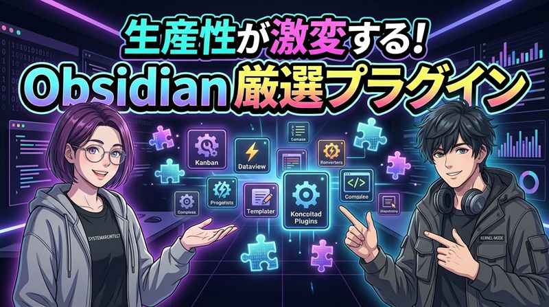 入れすぎ注意！40代Webエンジニアが数年の試行錯誤で残した「本当に手放せない」Obsidian厳選プラグイン5選